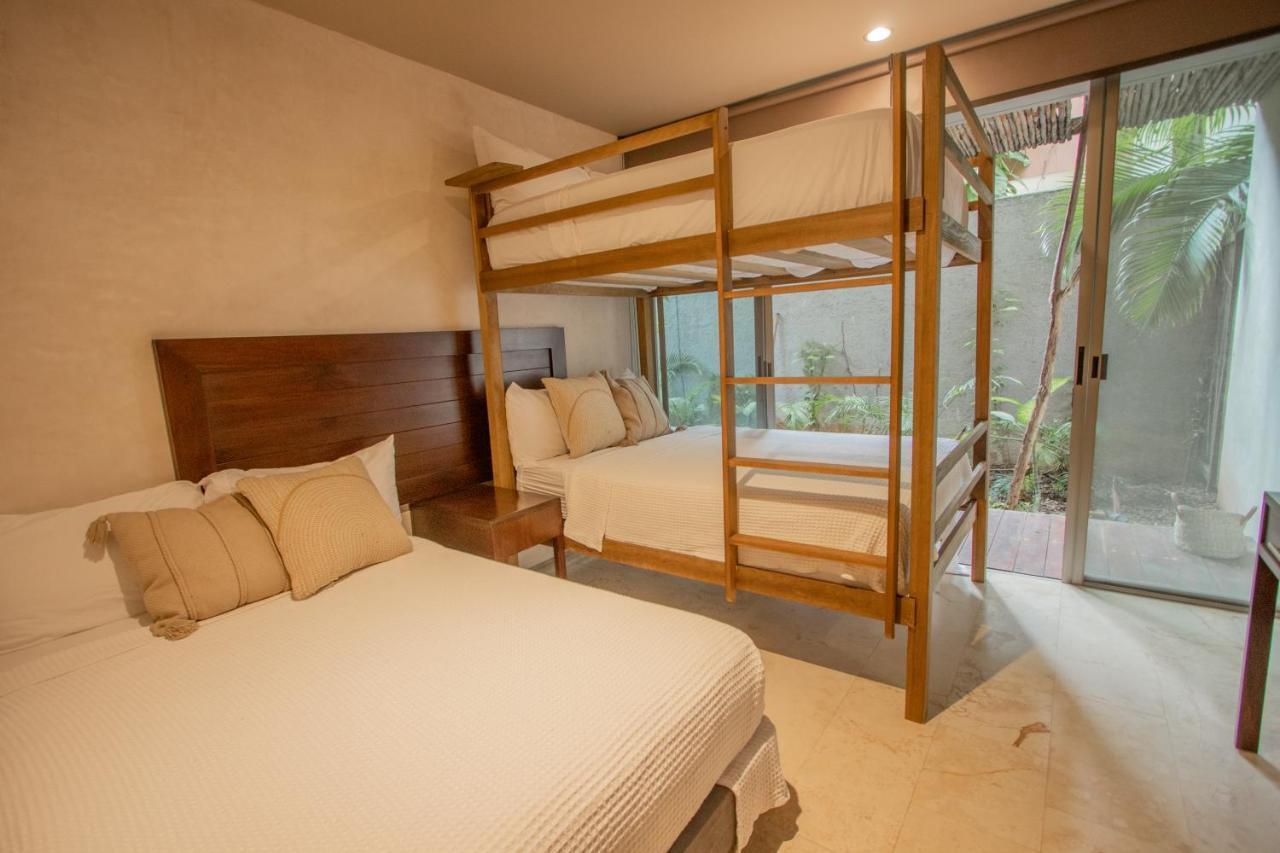 Ideal 4 Groups Aldeazama 2Br 10Pax Apt Papaya Playa Tulum Exterior foto
